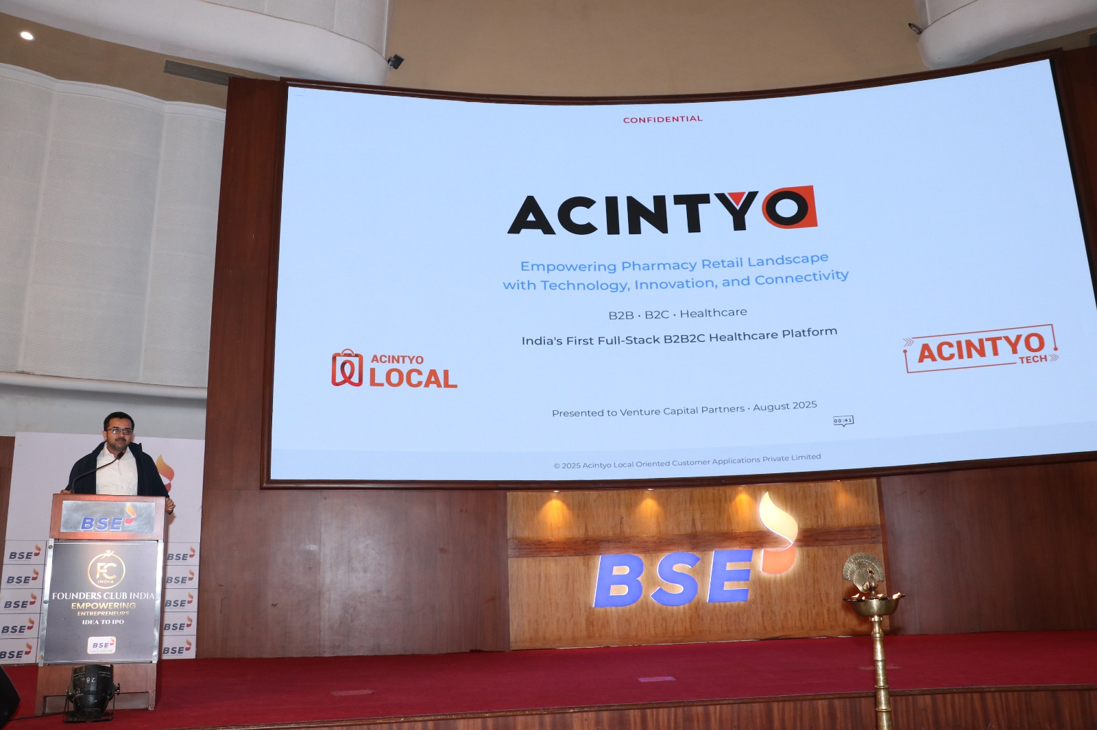 Acintyo Local Takes the Stage at BSE: Transforming India’s Local Pharmacies Through Digital Innovation