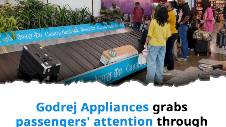 Godrej Appliances grabs passengers' attention through experiential marketing innovation