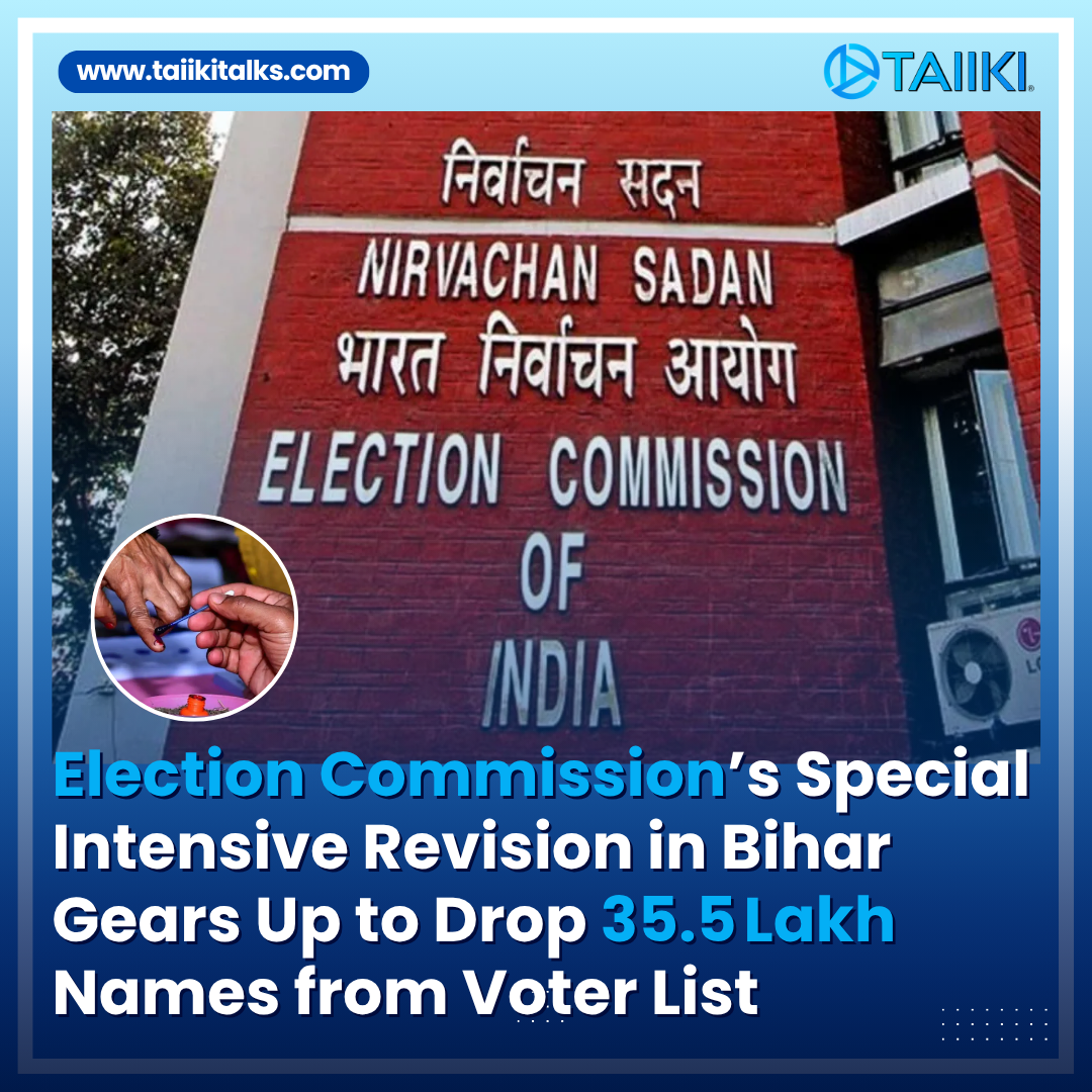 Over 35 Lakh Voter Names to Be Removed in Bihar as EC Cleans Electoral Roll Ahead of 2025 Elections