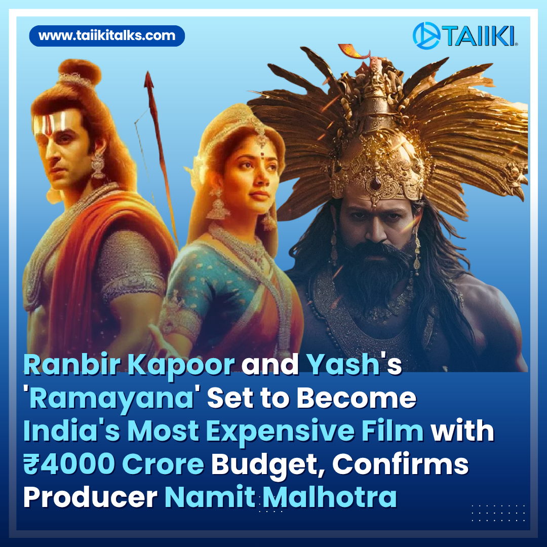 Ramayana Set to Become India’s Most Expensive Film: Ranbir Kapoor & Yash Lead ₹4000 Cr Mega Production