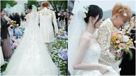 Xu Yi Yang’s 10 Stunning Wedding Gowns Leave Fans Mesmerized at Her Grand Celebration with Huang Zitao