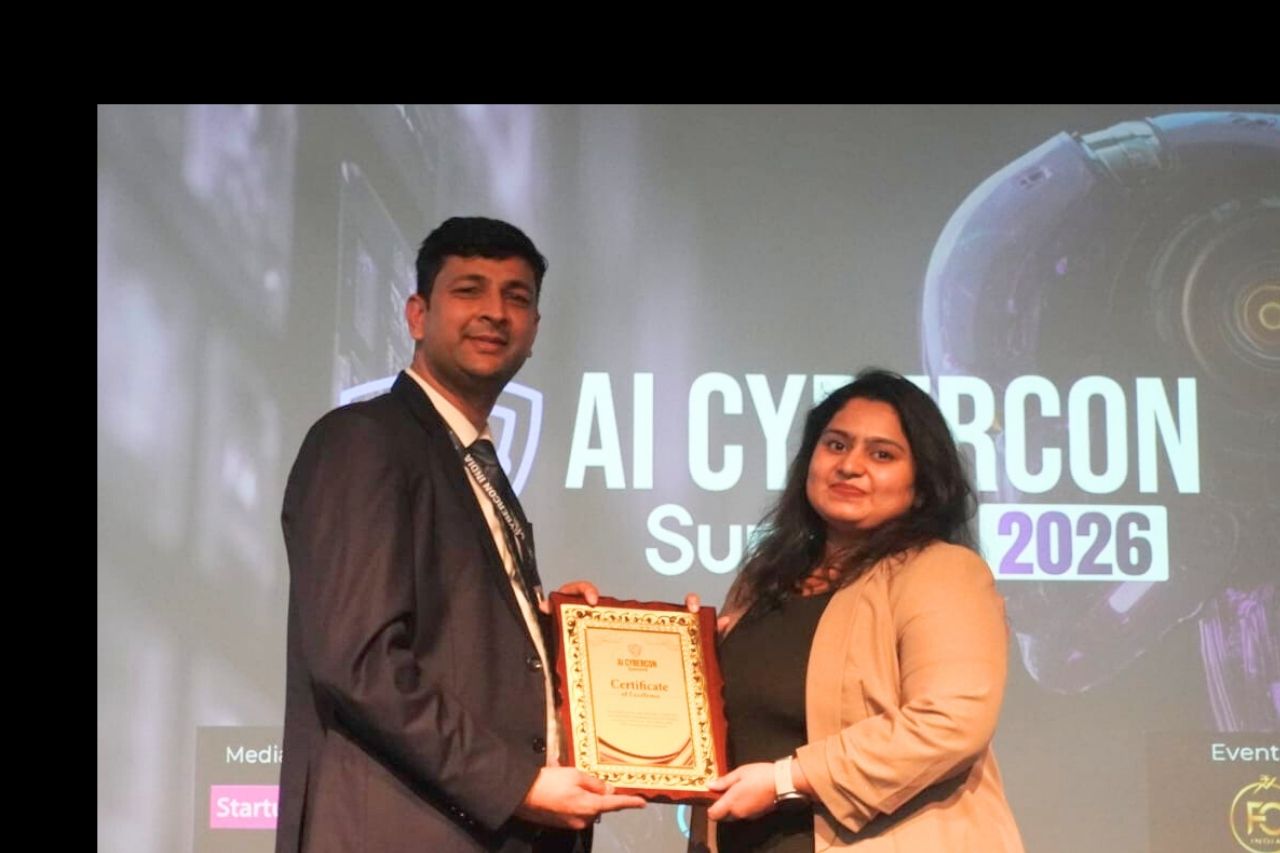 Careertronic’s Himanshi Bhagwani Felicitated at AI CyberCon Summit 2026 for Advancing AI and Cybersecurity Leadership